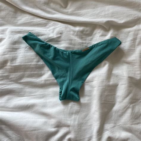 San Lorenzo Blue Bikini Bottoms Super Flattering Depop