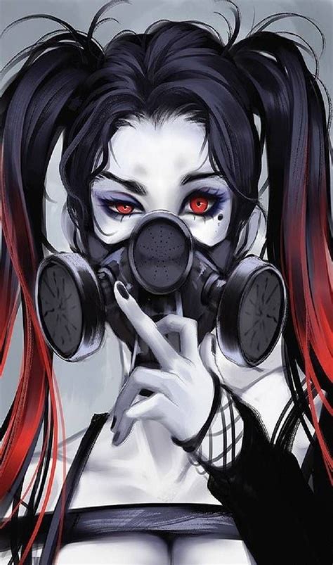 Anime Girl With Mask Wallpapers