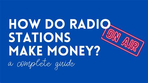 How Do Radio Stations Make Money Millennial Nextdoor