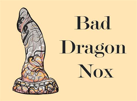 Review Bad Dragon Nox The Night Drake Dildo Cum Lube Fantastic Frost