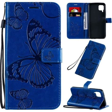 Coque Huawei P Lite Pouces Pu Cuir Couverture Magn Tique