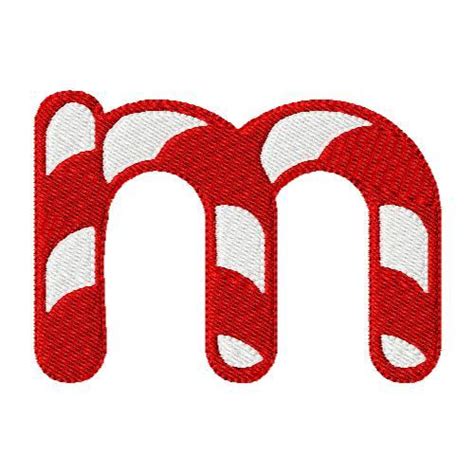 Candy Cane Font 1 4x4 Products Swak Embroidery