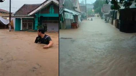 Wilayah Terdampak Banjir Di Bandar Lampung Makin Meluas Tribunlampung