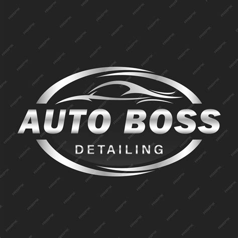 Premium Vector | Auto boss logo design