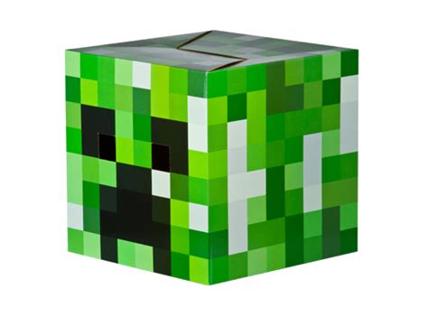 Minecraft - Cabeza Creeper - DiscoAzul.pt