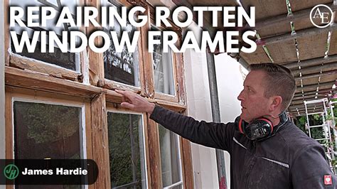 Repairing Rotten Window Frames Youtube