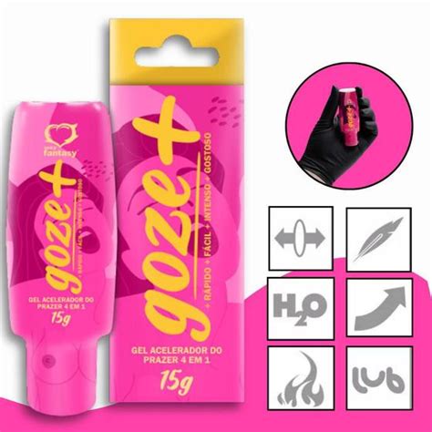 Acelerador De Prazer Feminino Goze Mais Em Gel Excitante G Sexy Fantasy Sex Shop