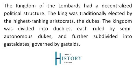 What Was The Kingdom Of The Lombards World History Edu