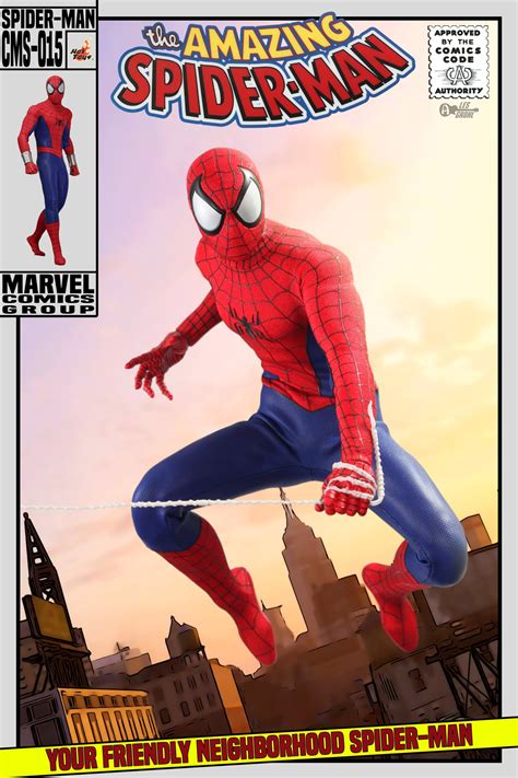Hot Toys The Amazing Spiderman Comic Version Page Collector