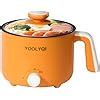 Amazon Yoolyqi Hot Pot Electric L Mini Ramen Cooker With Temp Settings Portable