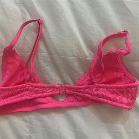 Triangl Women S Pink Bikini And Tankini Tops Depop