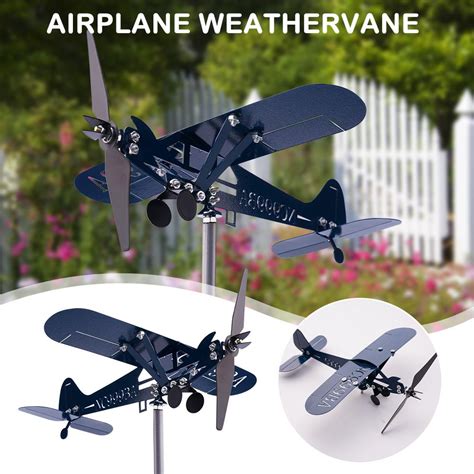 Metal Airplane Weathervane D Piper J Cub Wind Spinner Best Gift