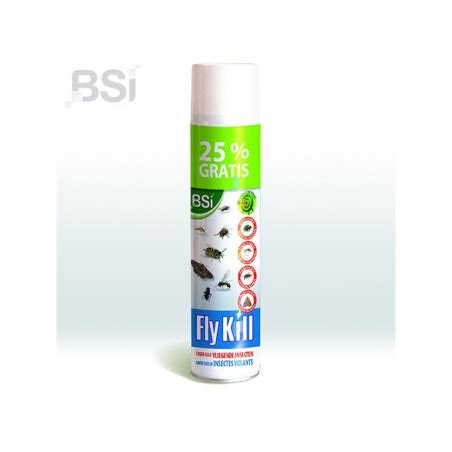 BSI Fly Kill Aérosol pour lutter contre les insectes volants Tecniba