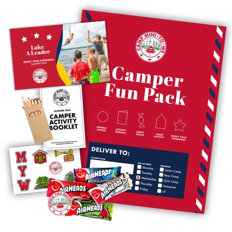 Camper Packs - Camp Mini-Yo-We