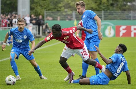 Nächster Bundesligist im DFB Pokal raus Deutschland SportNews bz