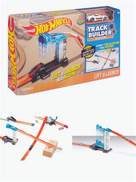 Hot Wheels Workshop Track Builder Lift Launch Track Extension Hobbies Toys Toys Games On