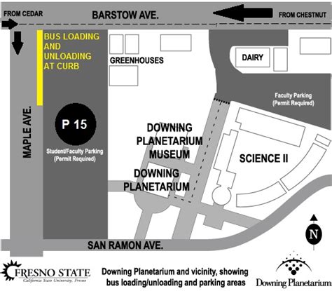 Location - Downing Planetarium