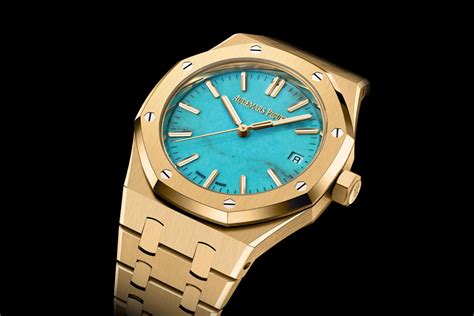 Introducing The Turquoise Audemars Royal Oak 37mm 15550BA