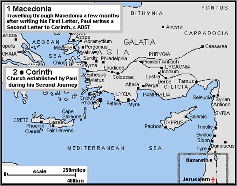 Corinthians 2 Pauls Second Letter Macedonia