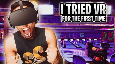 I Tried Vr For The First Time Youtube