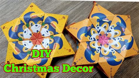 Diy Recycled Christmas Decor Star Ng Pasko Youtube