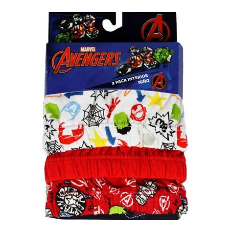 Bikini Disney para Niño Multicolor Avengers 1 Paquete con 3 Piezas Talla 10 Walmart en línea