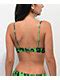 Broken Promises Reaper Guide Green Triangle Bikini Top Zumiez