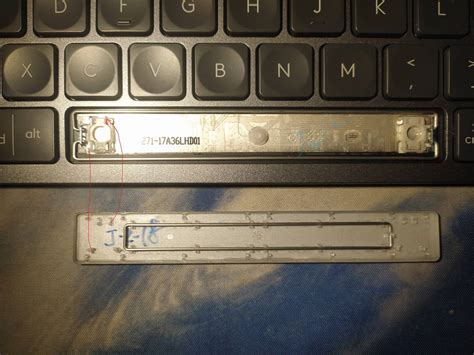 Keyboard spacebar not working properly - profroc