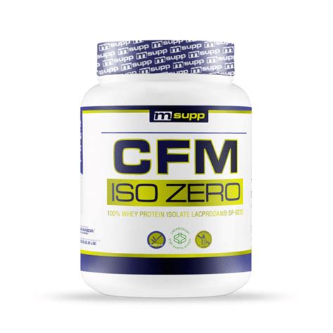 Cfm Iso Zero Kg Moremuscle Supplements Whey Protein Isolat