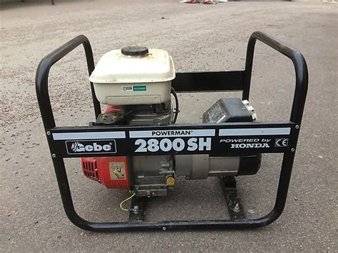 ELVERK, Honda/Gebe, 2800SH. Övrigt - Moderna Verktyg - Auctionet