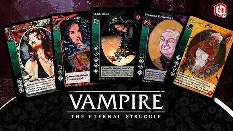 Vampire The Eternal Struggle Vtes Gameplay Etapa Setembro