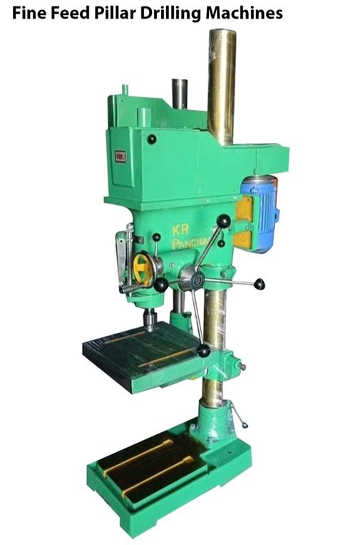 Kg Geared Type Fine Feed Pillar Drilling Machines Hp Capacity