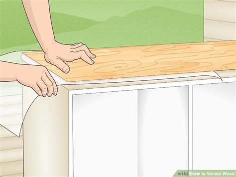 how to install wood veneer