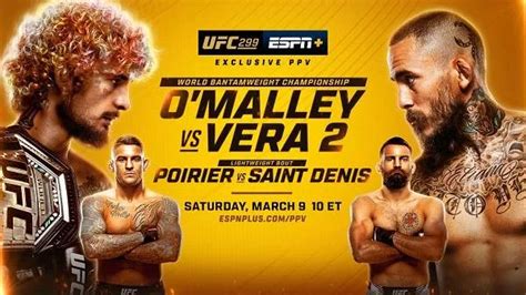 Ufc Omalley Vs Vera Ppv Th March Full Show