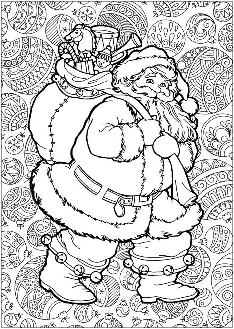 Santa Claus Colouring Pages Printable - Printable Santa Claus Pdf