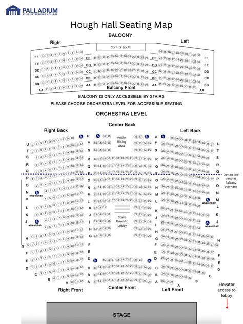 Hough Hall Seating Chart – My Palladium