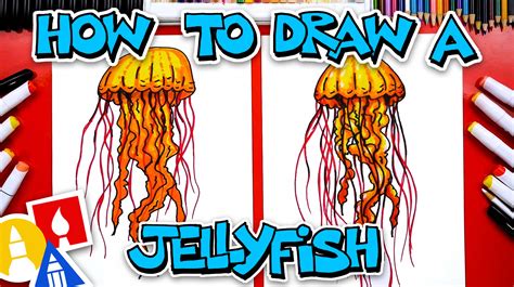 How To Draw A Realistic Jellyfish