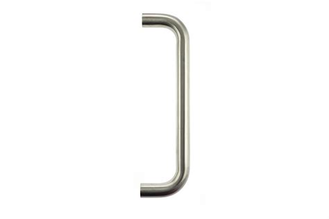 Atlantic D Pull Handle Bolt Through 600mm X 19mm Satin Stainless