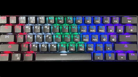 Топовая механическая, игровая клавиатура DEXP TANTO RAINBOW в 2024 году ...