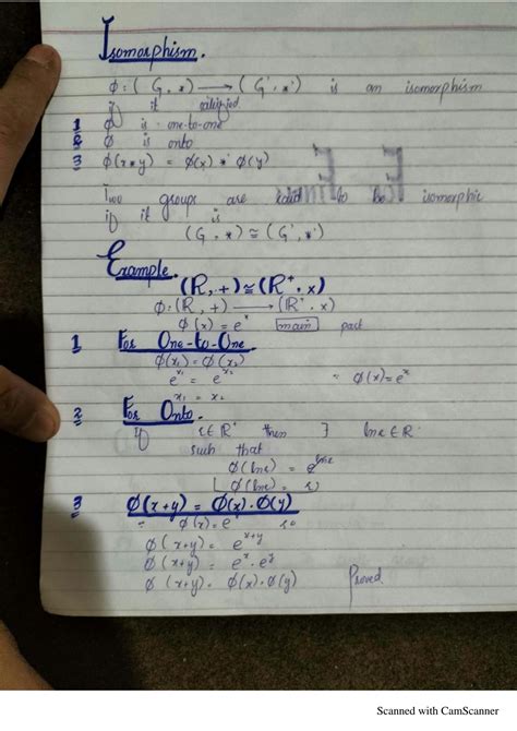 Solution Isomorphism Ring Vector Space With Example Topics Of Abstract