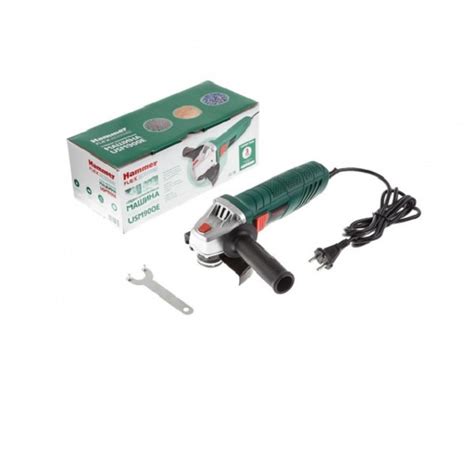 Купить угловая шлифмашина hammerflex usm900e 950вт 125мм в интернет ...