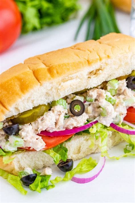 Best Subway Tuna Salad Sandwich Tuna Salad Recipe Subway Tuna Tuna