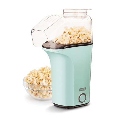 DASH Hot Air Popcorn Popper Maker With Measuring Cup To Portion Popping Corn Kernels Melt