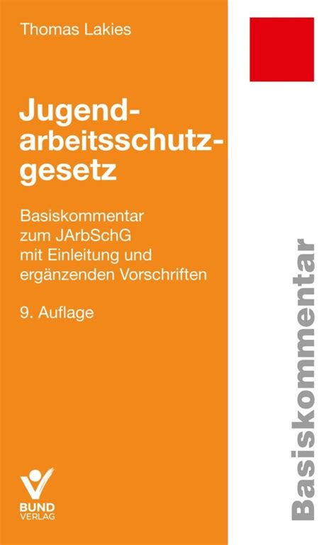 Jugendarbeitsschutzgesetz - Rieder Verlag