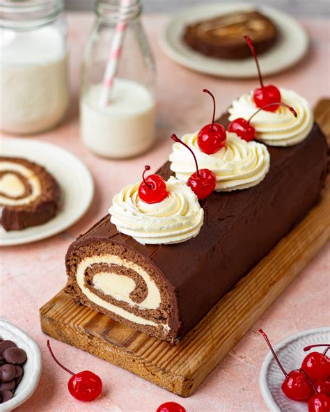 Chocolate Swiss Roll Bake With Shivesh