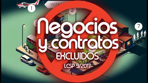 Memoriza Los Negocios Y Contratos Excluidos De La Ley De Contratos