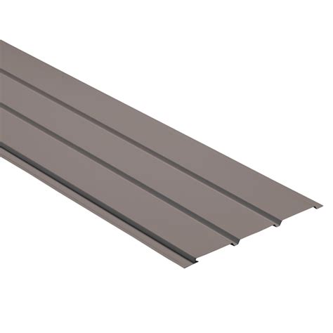 Durabuilt 12 In X 144 In 120 Royal Brown Aluminum Solid Soffit At