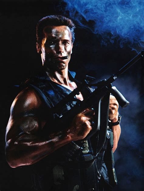 Promo Foto Commando Arnold Schwarzenegger As Colonel John