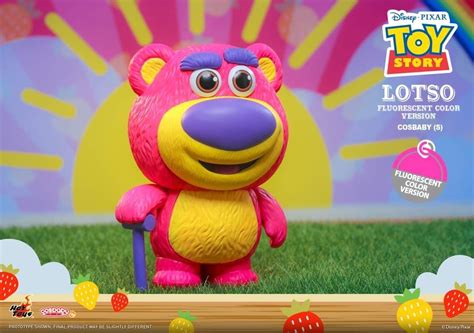 Hot Toys Toy Story Lotso Fluorescent Color Version Cosbaby MISB Hobbies Toys Toys Games On