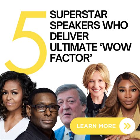 5 Superstar Speakers Who Deliver Ultimate WOW Factor | Spectrum Speakers